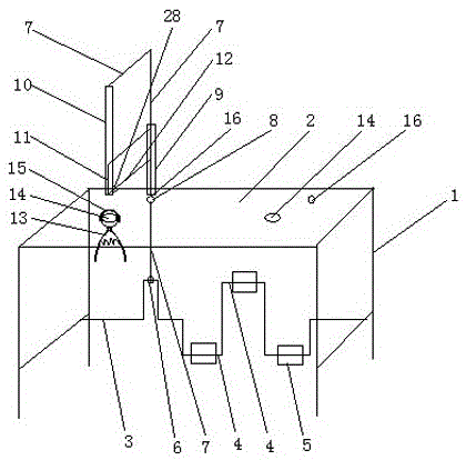 Red date pitting machine for walnut-containing dates