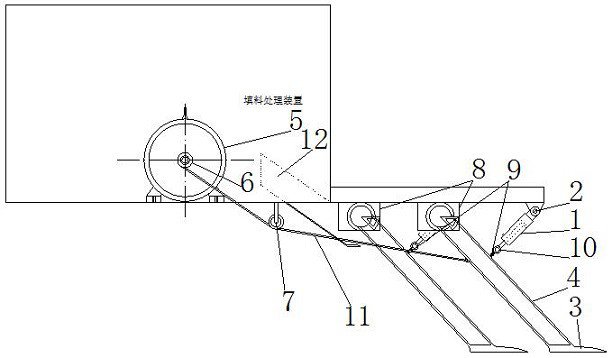 Intelligent stone avoiding device and method for over-wet embankment filler scarifying through plough