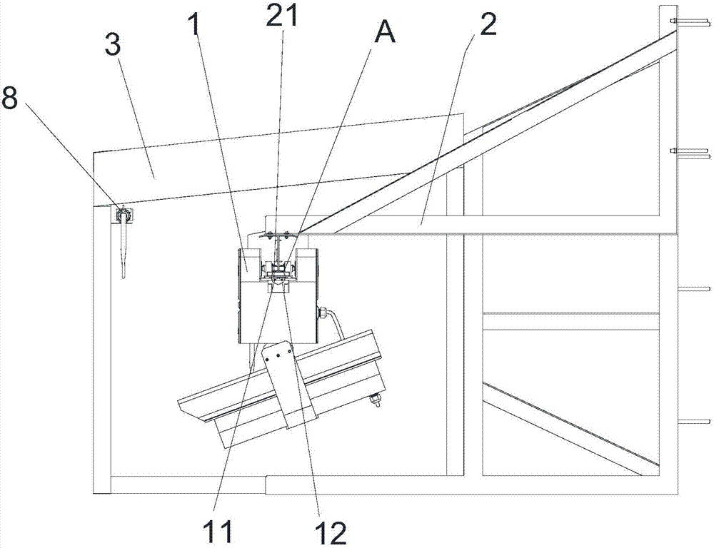 Automatic outdoor routine inspection system