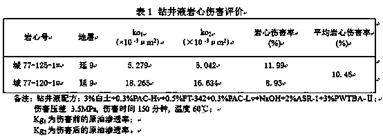 Protection drilling fluid for low-pressure reservoir