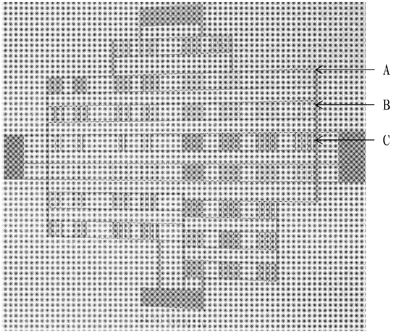 Method for preparing micro-nano-scale patterned electrospun fiber membrane