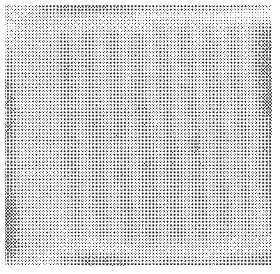 Method for preparing micro-nano-scale patterned electrospun fiber membrane