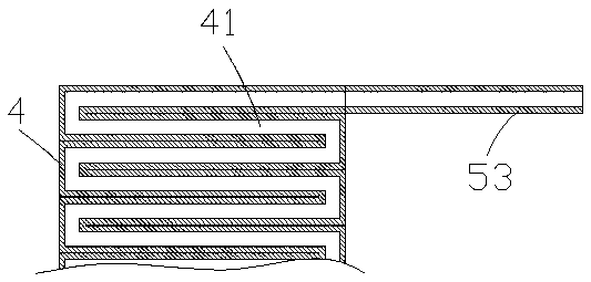 Transformer cooling coil structure