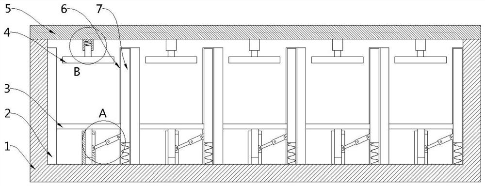 Electronic component storage device convenient to take and use