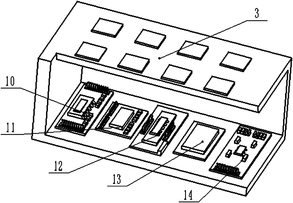 Multifunctional domestic physical-therapy sickbed equipment