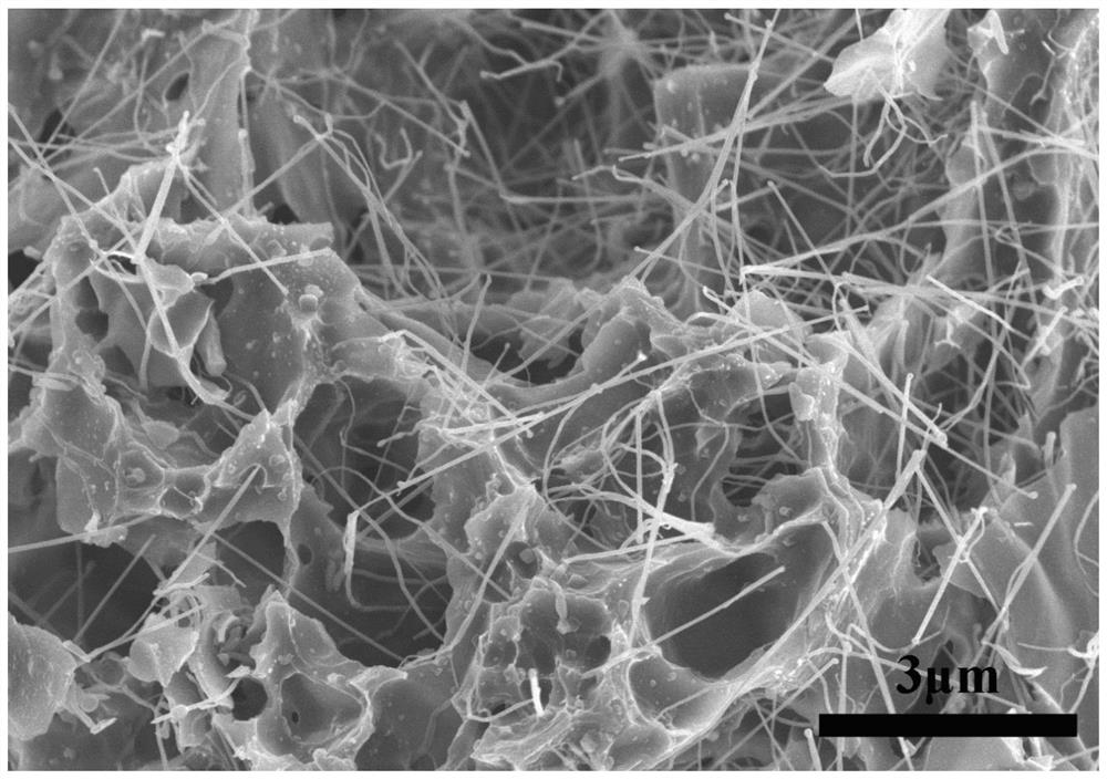 A kind of porous carbon@carbon nanotube absorbing material and its preparation method