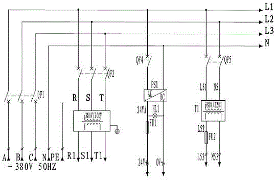 Parallel robot electrical control system