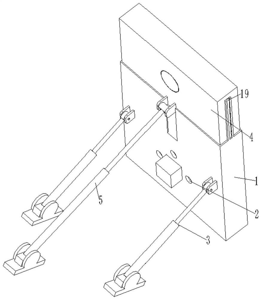 An automatic control flap rubber dam