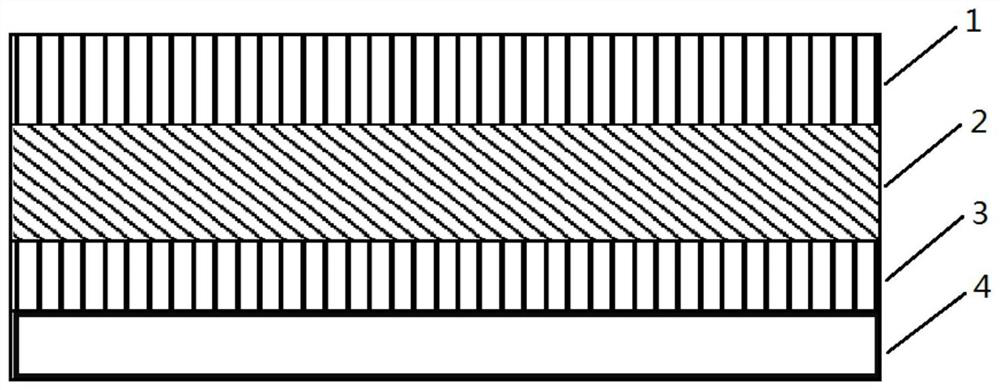 High-transparency low-haze BOPET anti-fog film and preparation method thereof