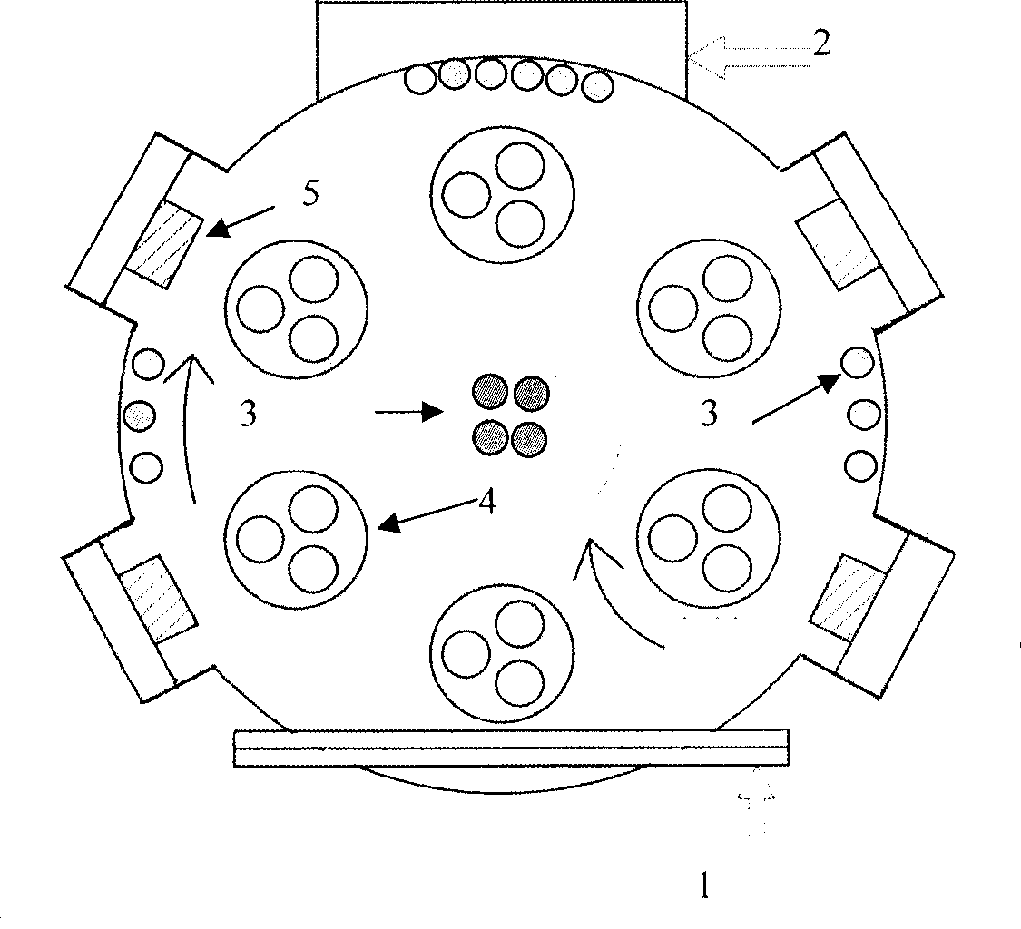 PVD chromium based ceramic composite coating piston ring and method for producing the same