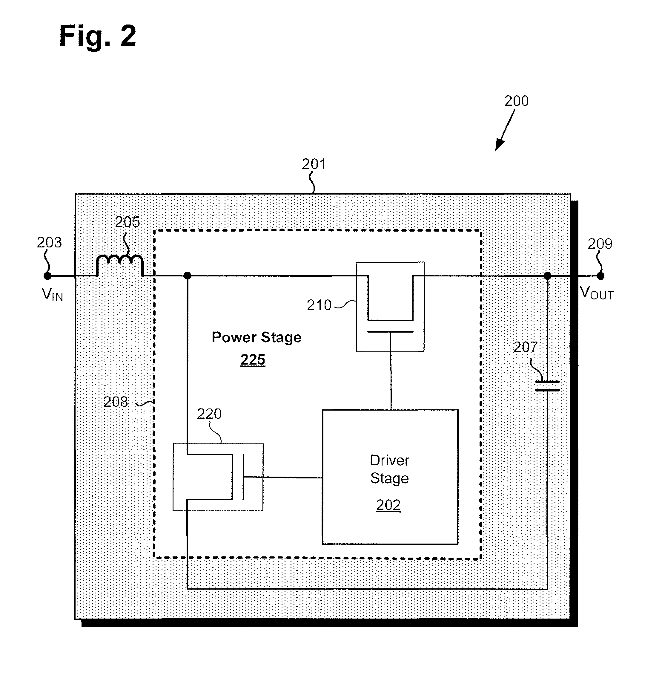 Integrated Group III-V Power Stage