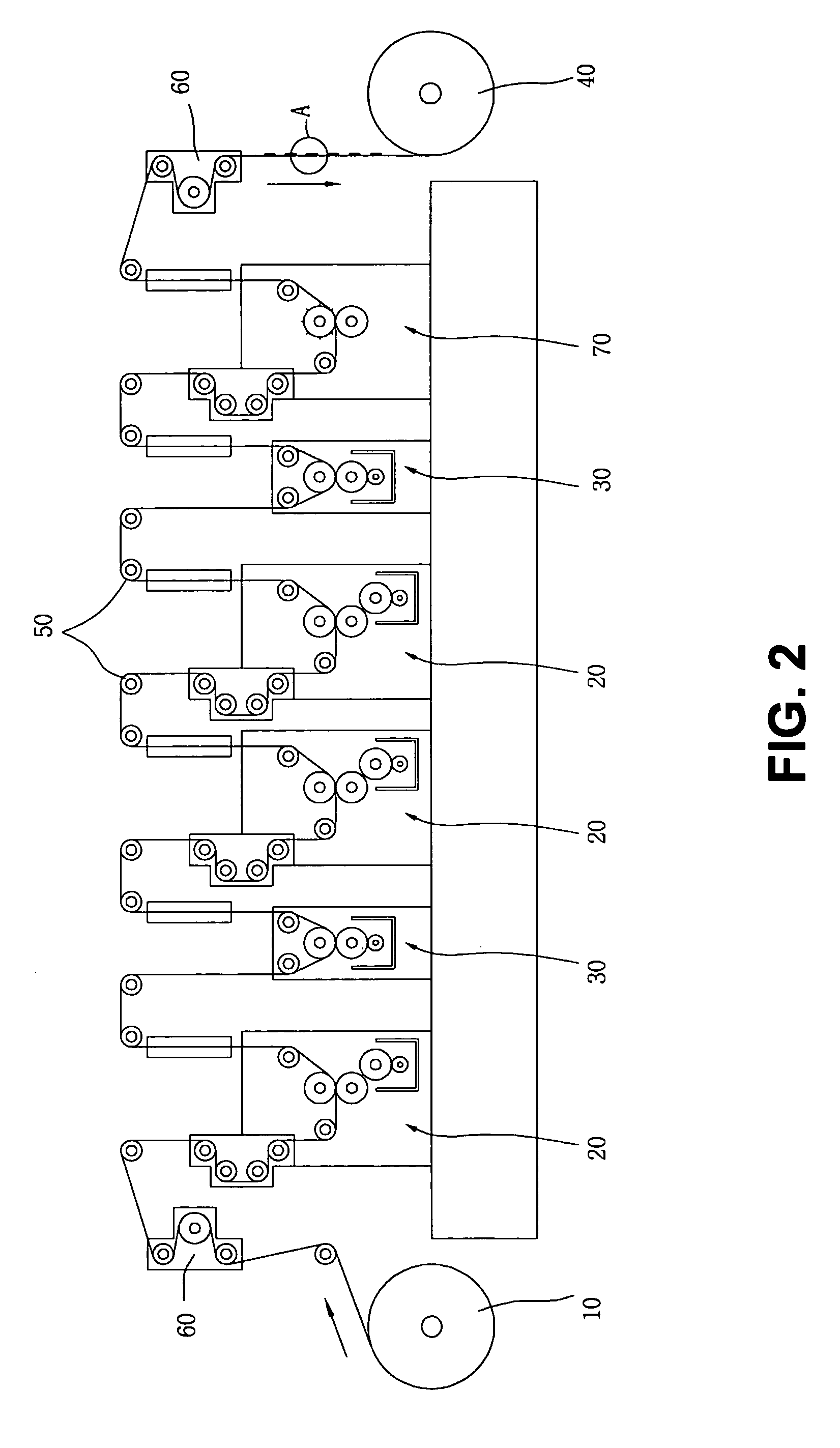 Method and apparatus for manufacturing electronic device using roll-to-roll rotary pressing process