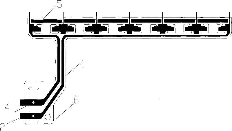 Flexible printed circuit (FPC) hollowed board and manufacturing method thereof