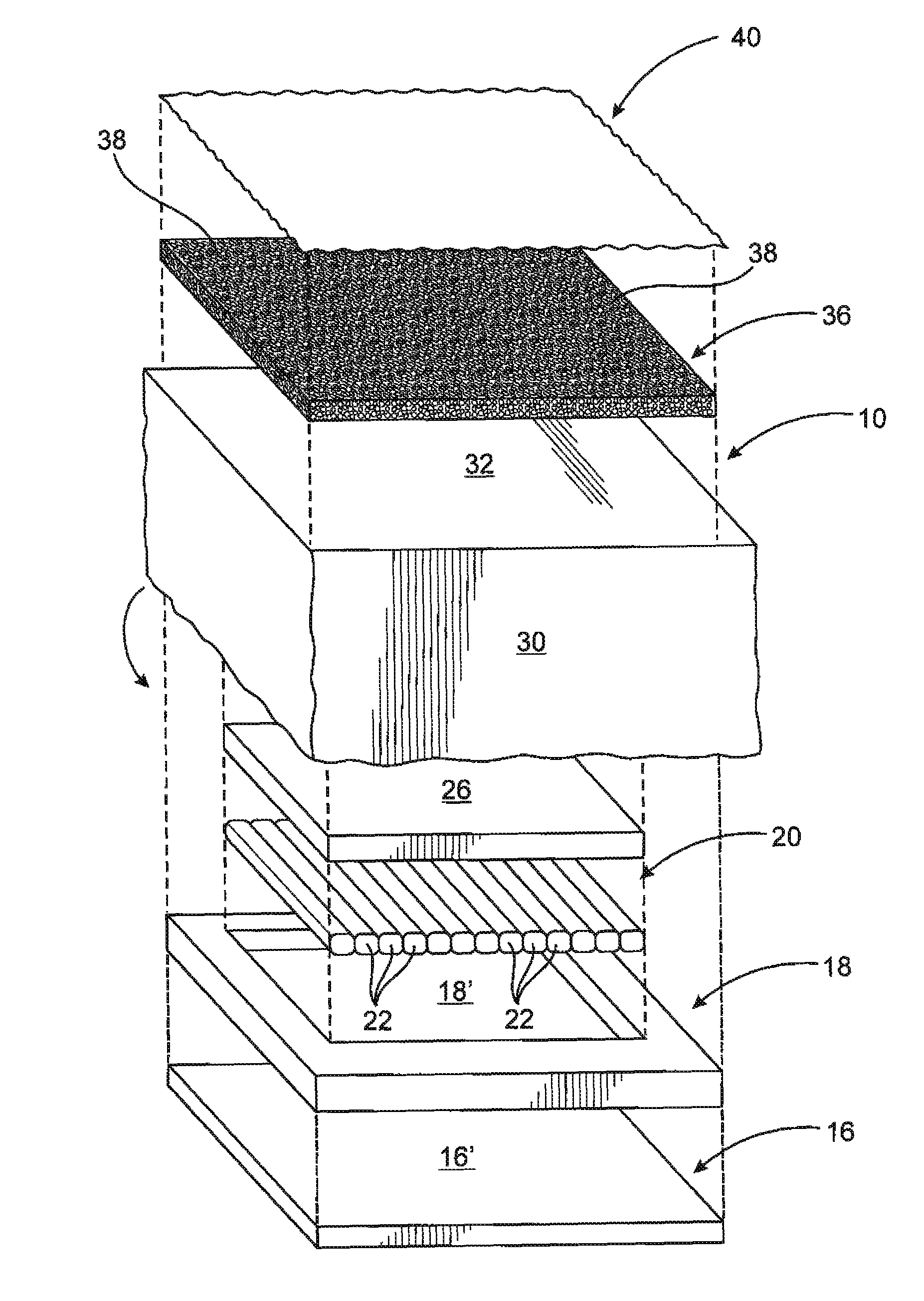 Mattress assembly for newborn infants