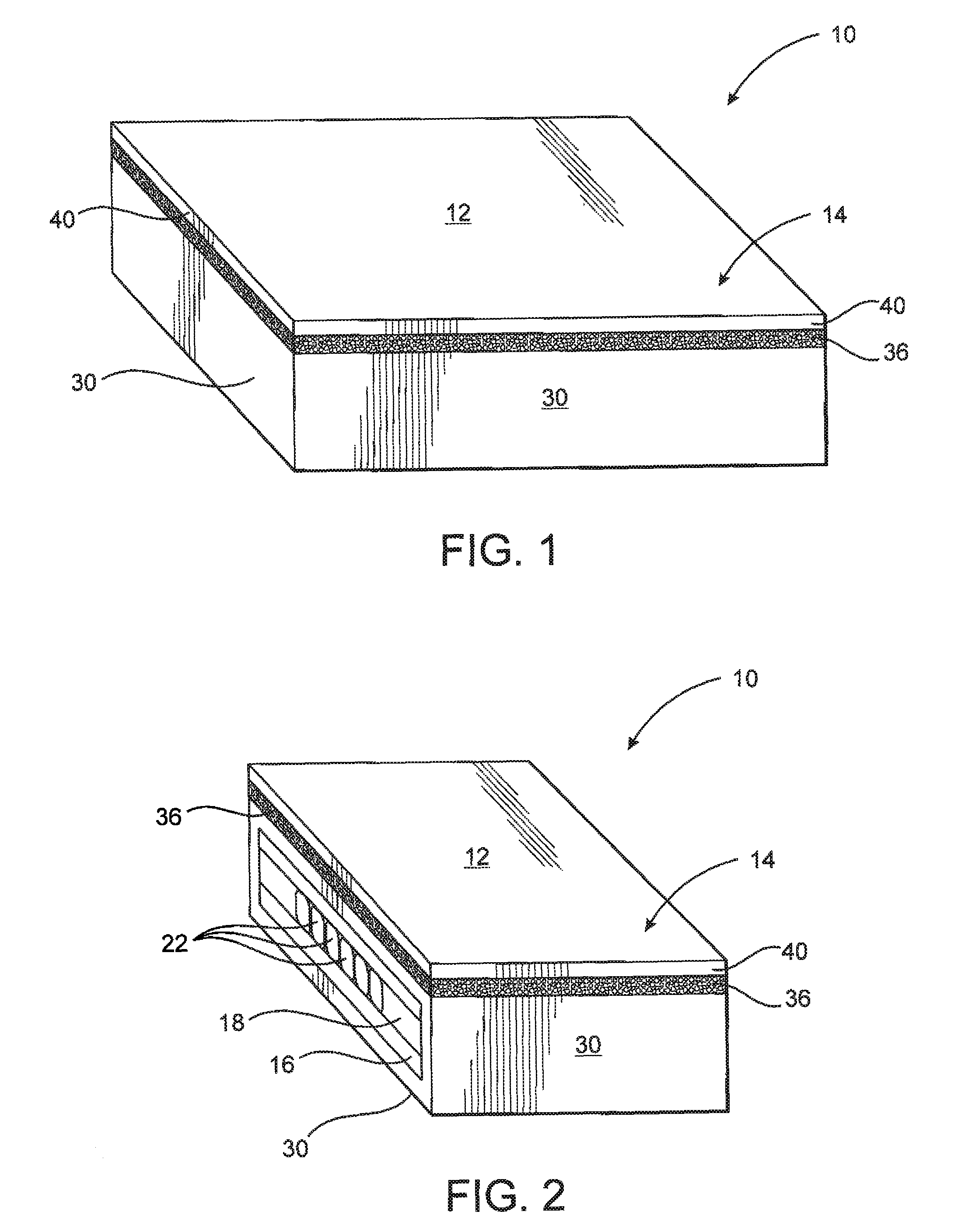 Mattress assembly for newborn infants