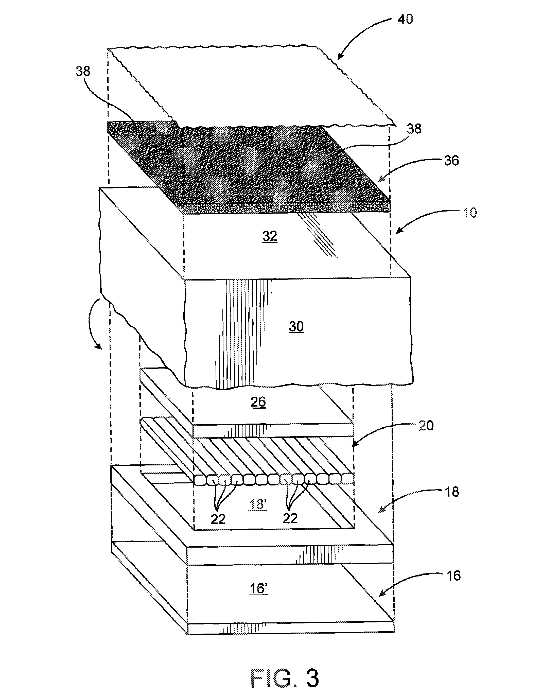 Mattress assembly for newborn infants