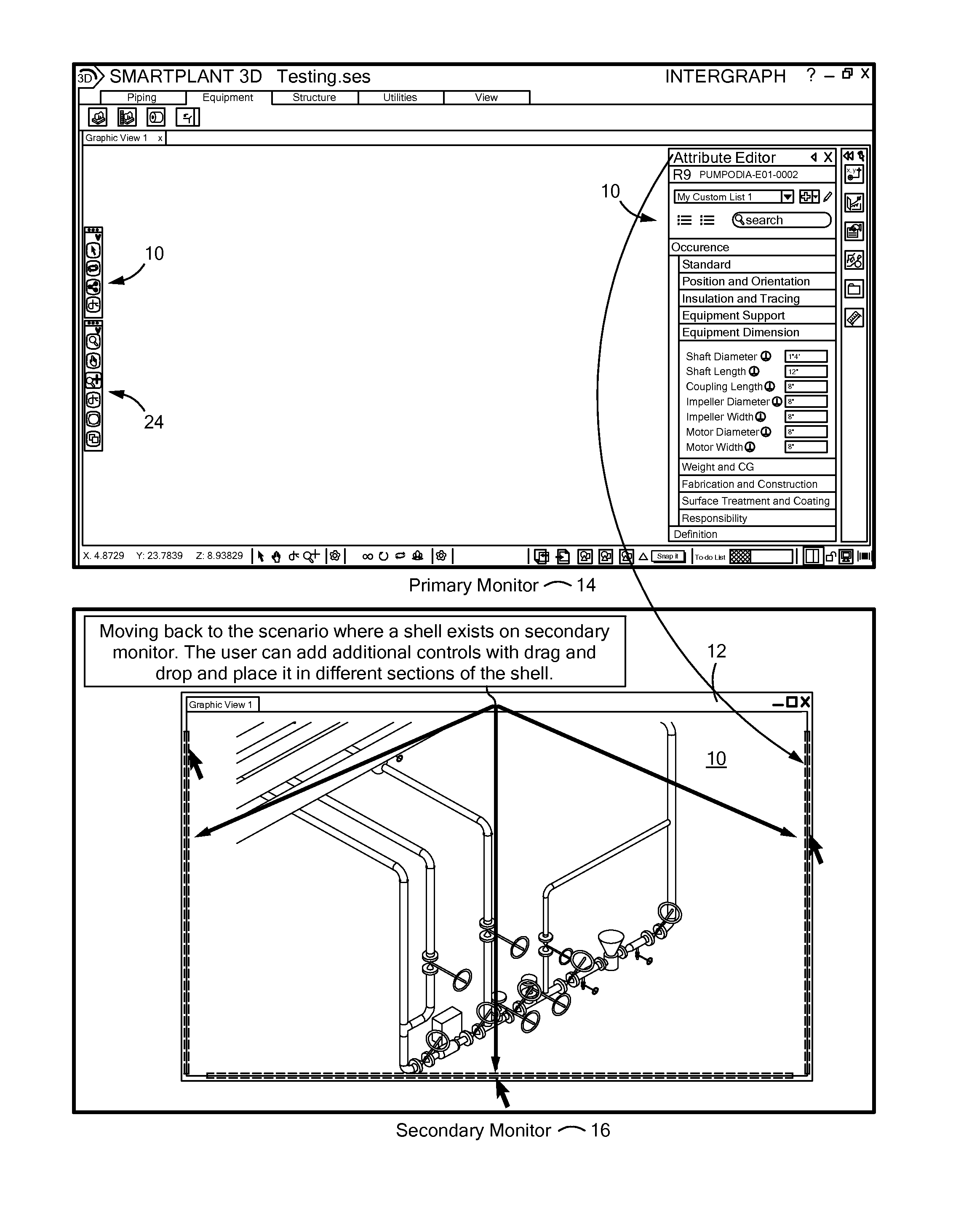 Apparatus and method of displaying objects in configurable window groups