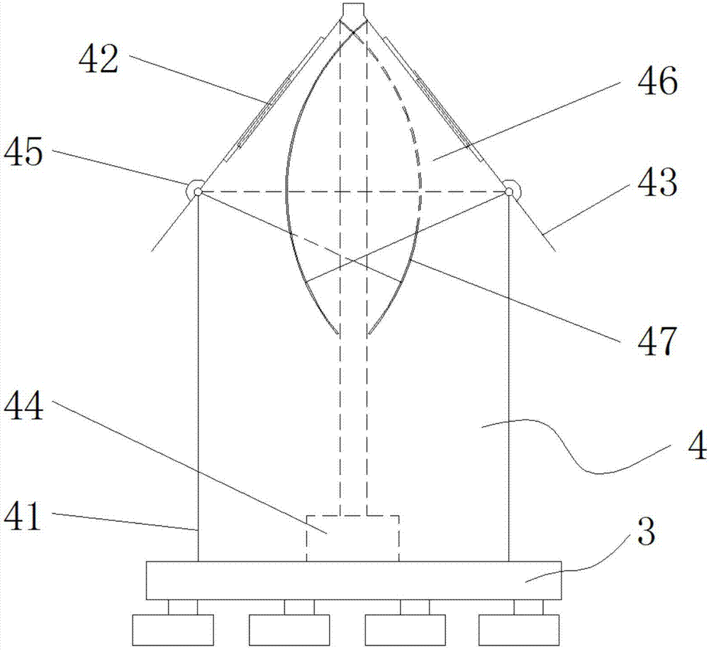 Full-size low-rise-building wind load simulation system applicable outdoors