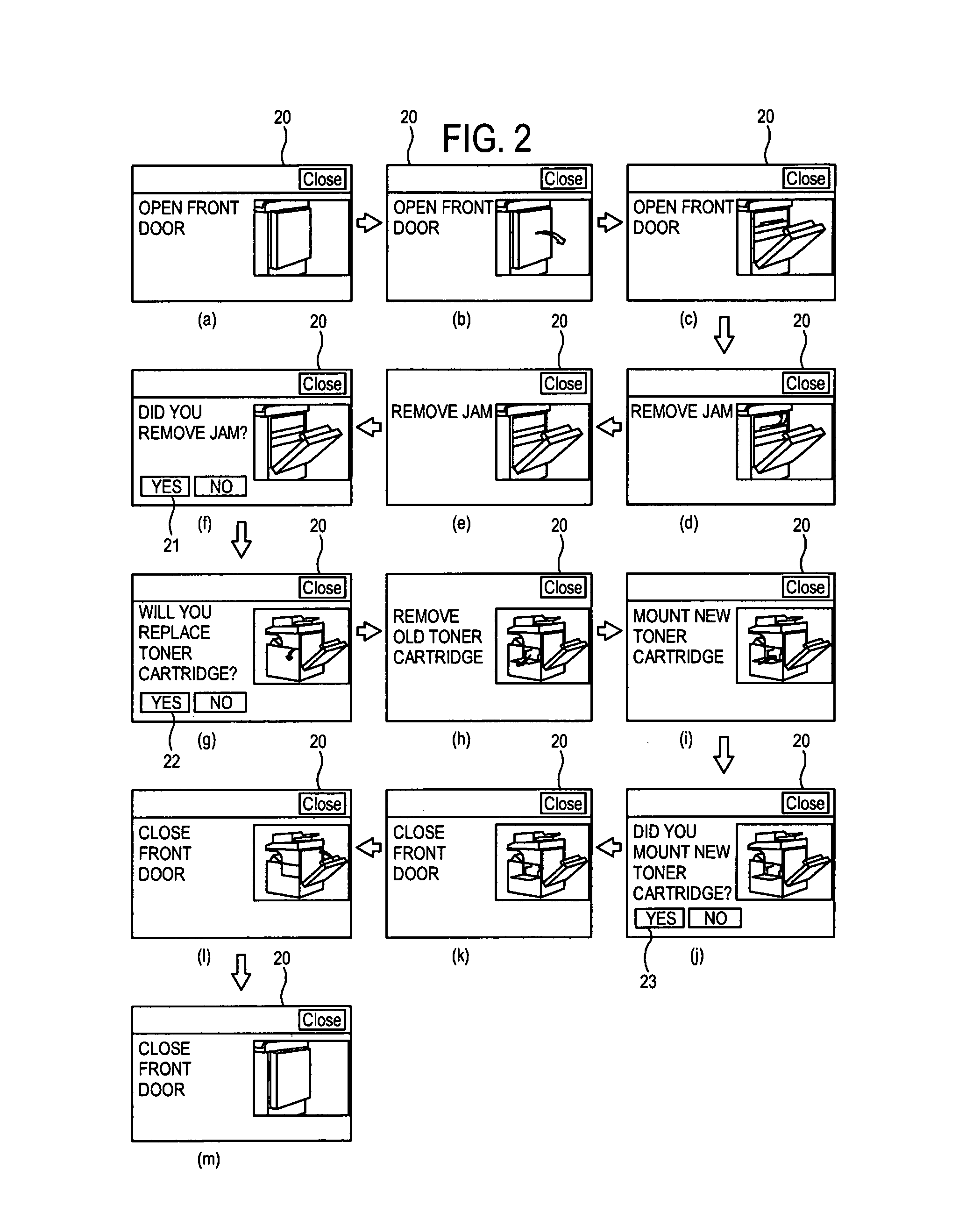 Image forming apparatus and error guide offering method thereof