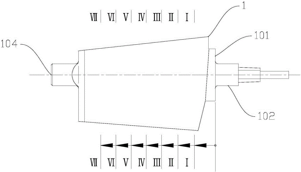 Blade-type face measuring device