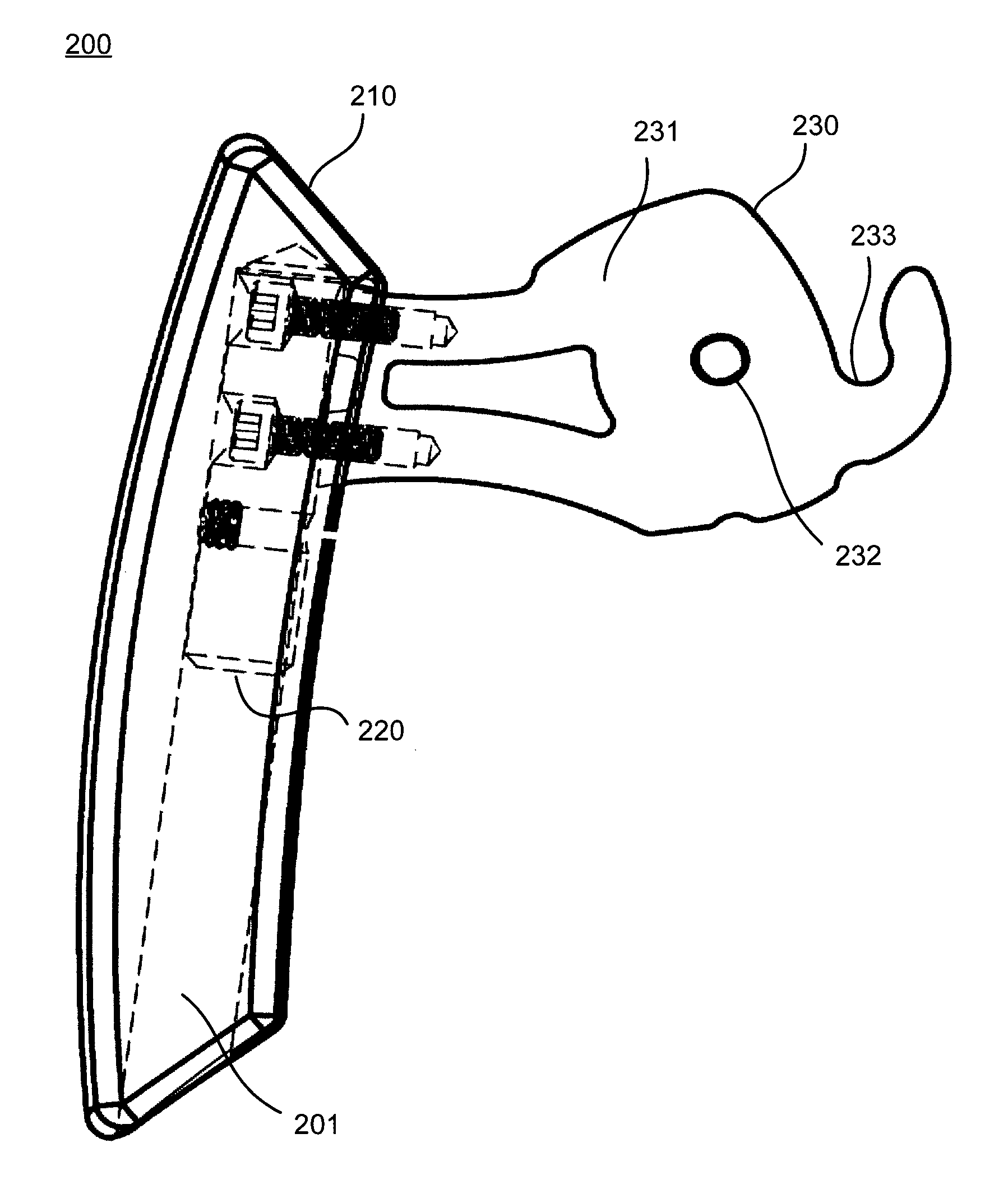 Door latch system and method