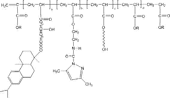 Ultraviolet-curing adhesive with thermally induced self-healing property based on stepwise polymerization mechanism