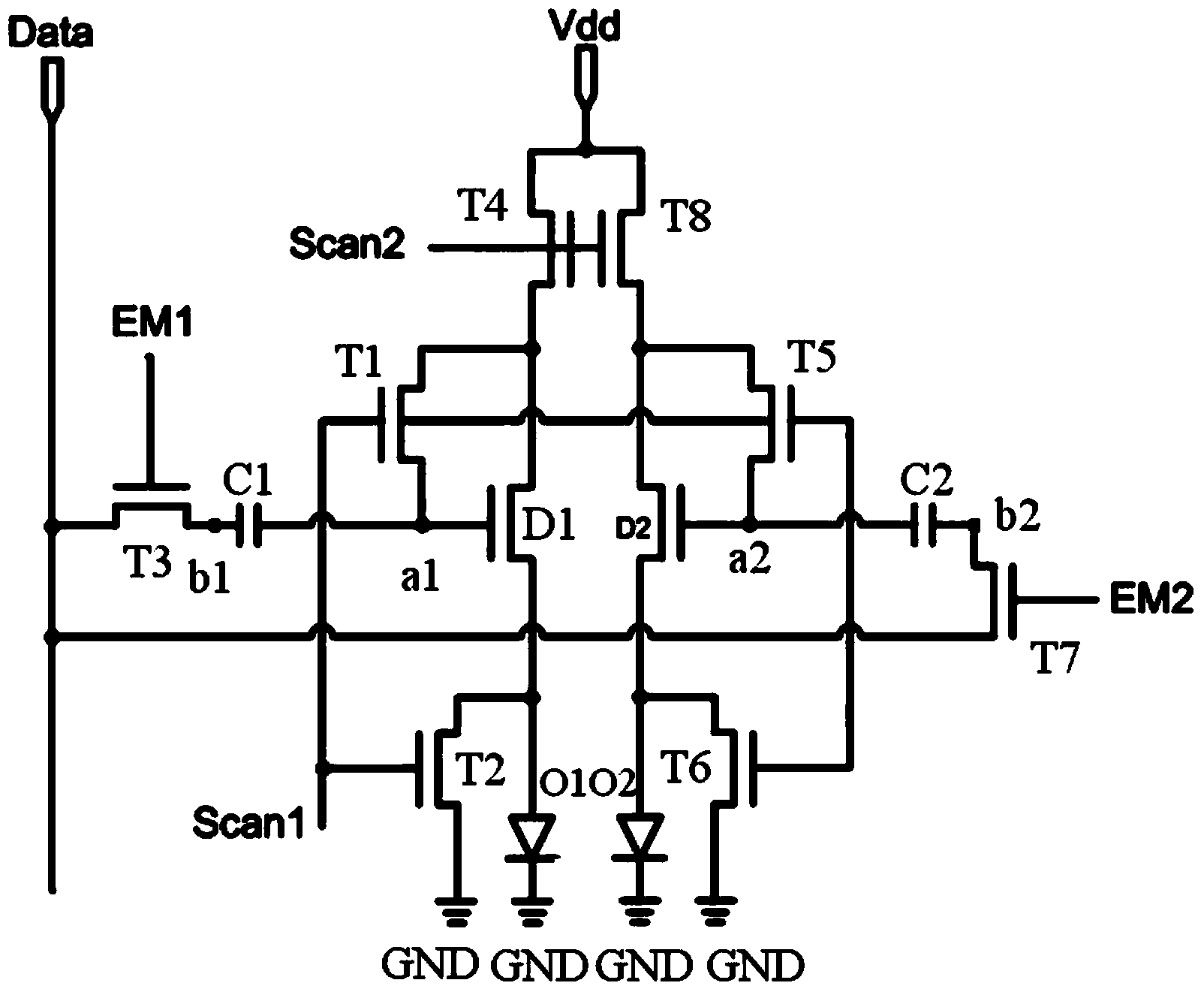 Pixel driving circuit, pixel driving method, display panel and display device