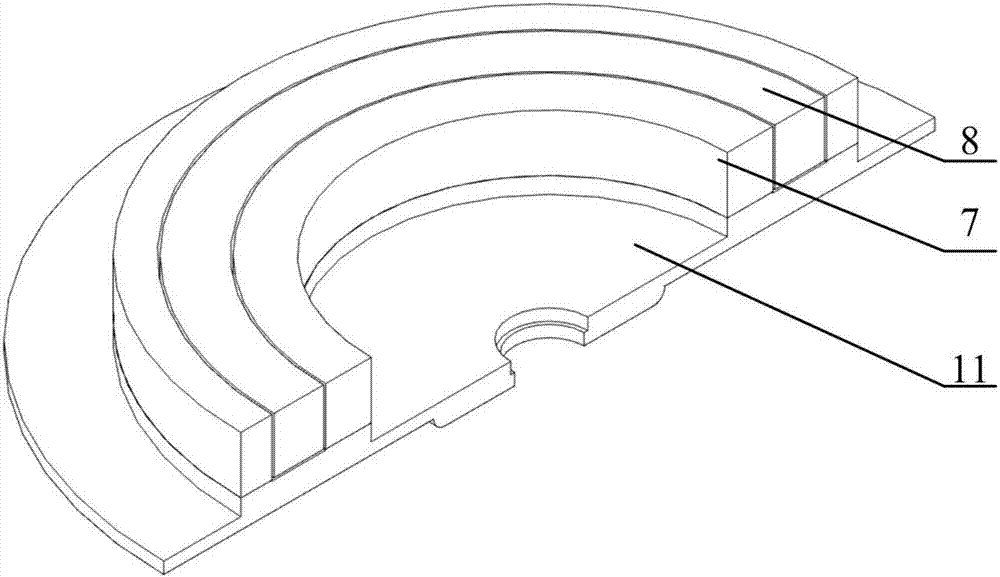 Axial magnetic flux brushless hybrid excitation motor