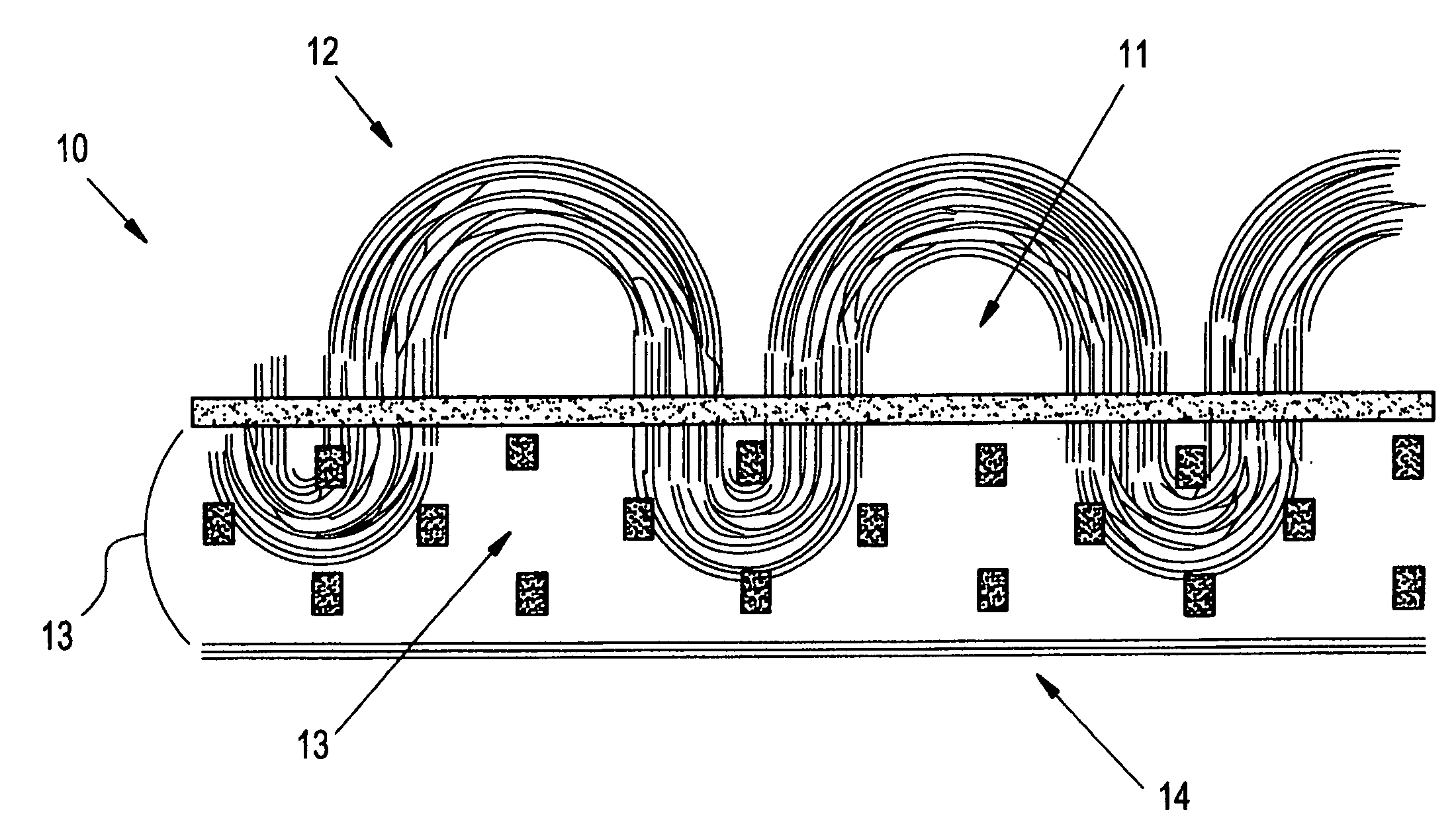 Homogenously branched ethylene polymer carpet backsizing compositions