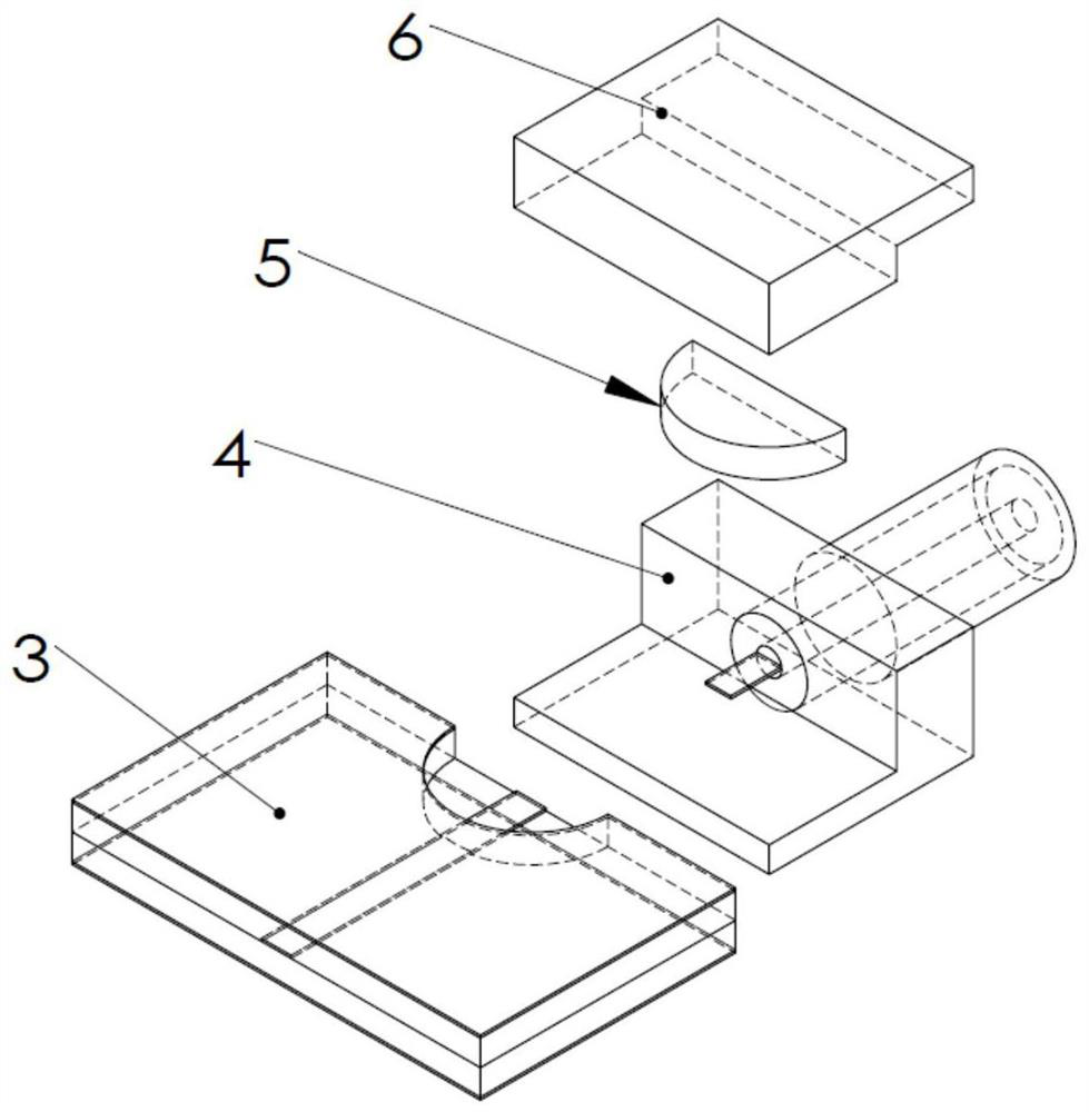 A Semi-coaxial Microstrip Combination RF Transmission Line Structure