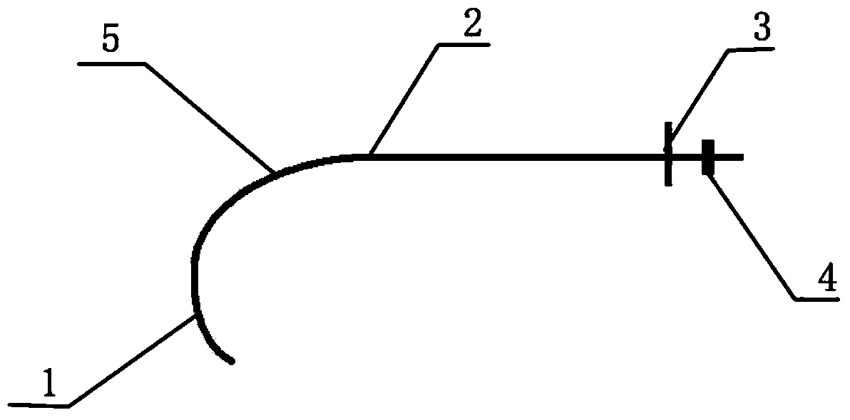 Tongue root draw hook