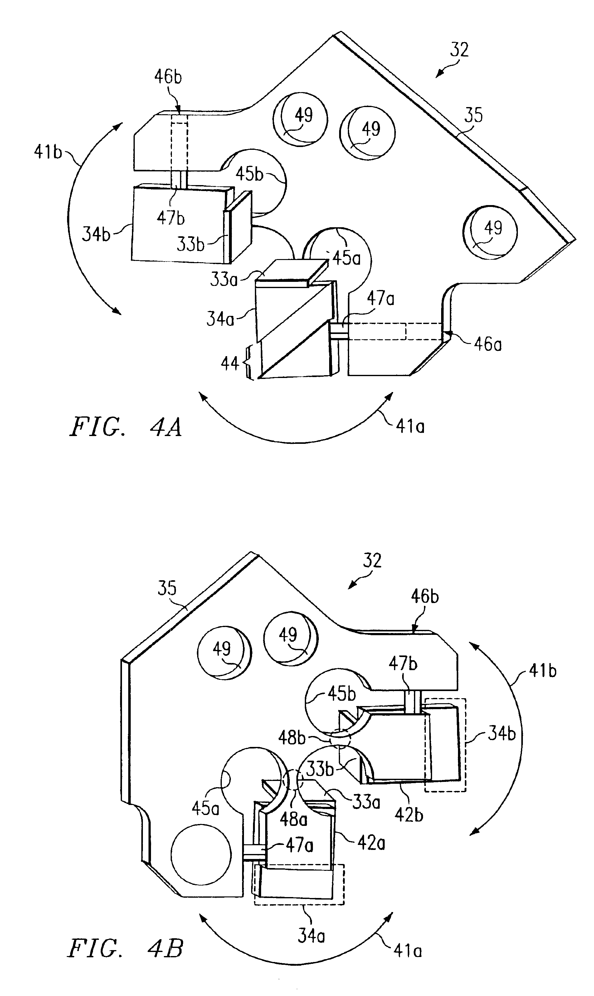 Adjustable mirror assembly for polarization dependent loss compensation