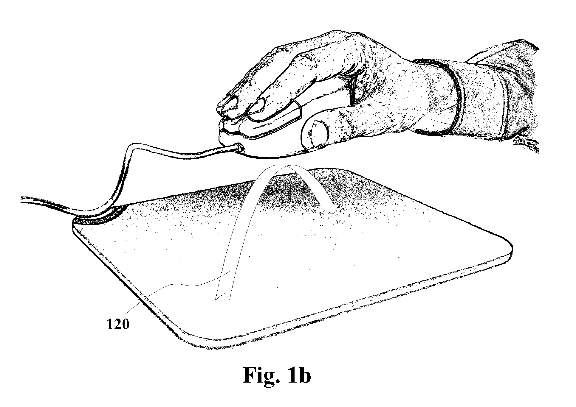 Self-propelled haptic mouse system