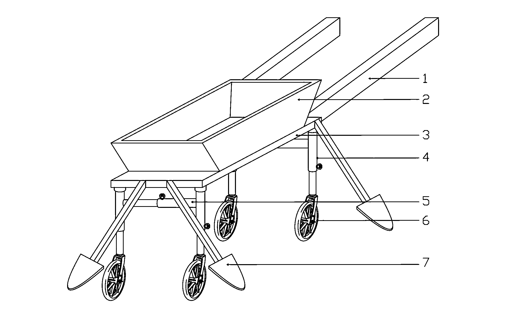 Crop transplanting and sowing machine