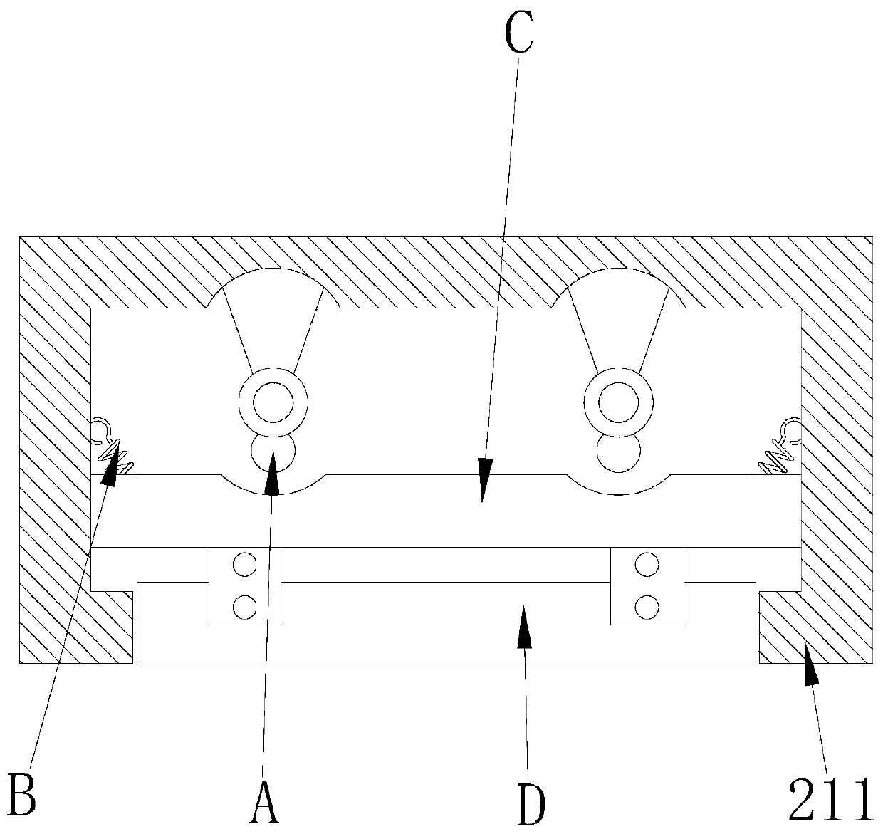 Intelligent logistics warehousing containing platform