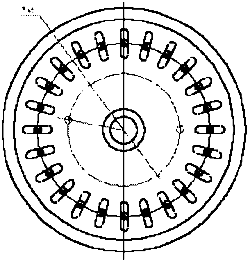 Euchroic-displaying multi-groove section fiber and preparation method thereof