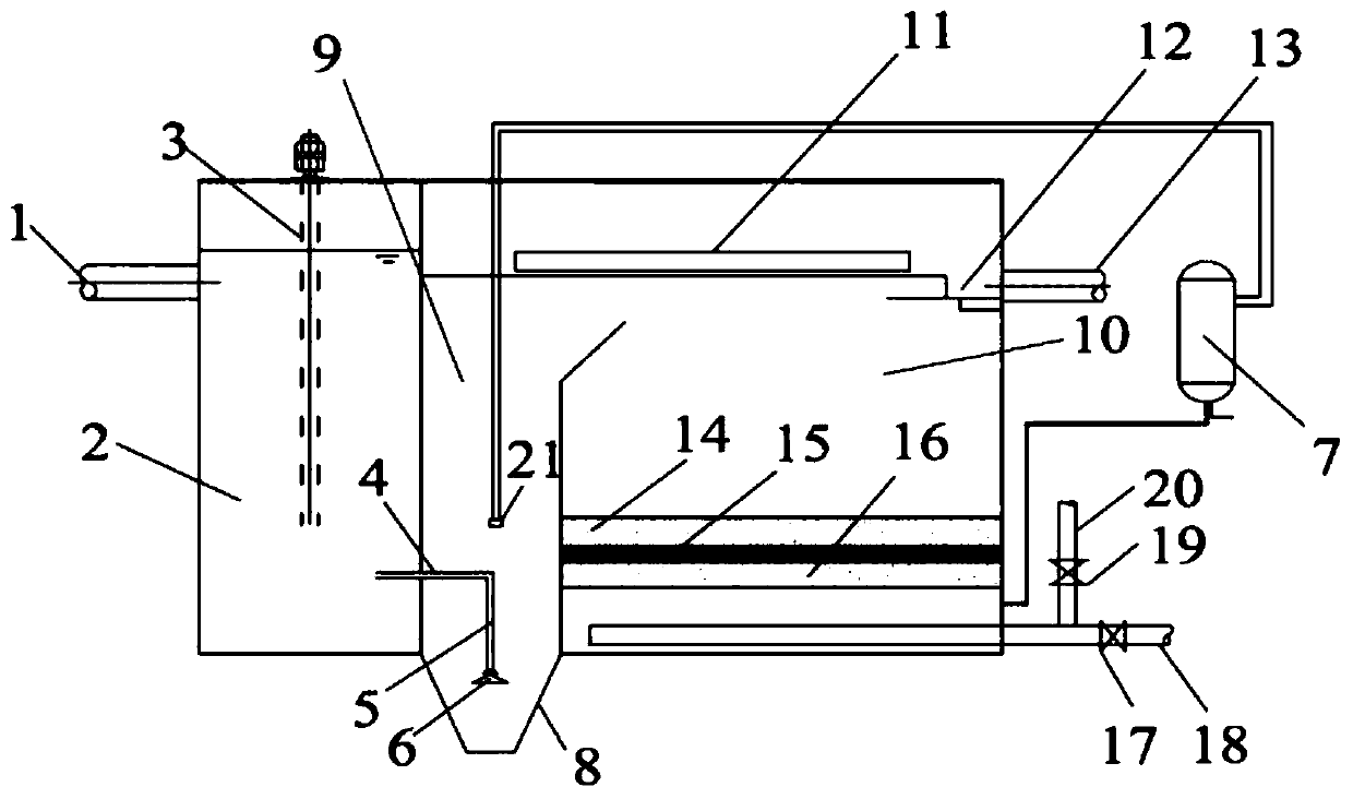 Novel air floatation tank