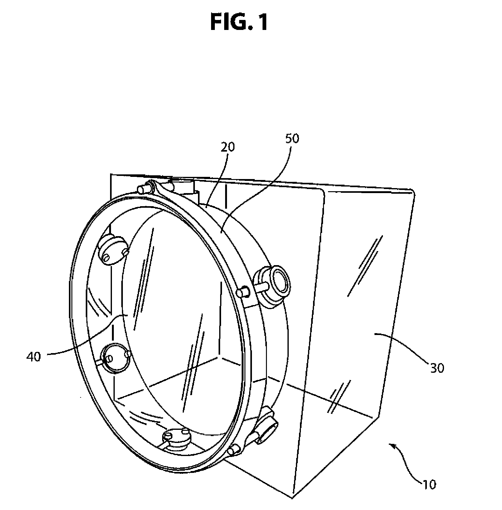 Combination polygon-shelled and round-shelled drum