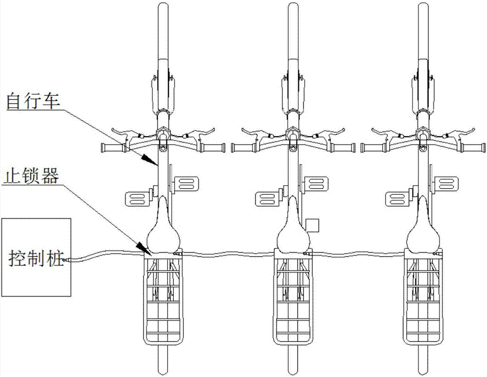 ZigBee-based shared bike management system and method