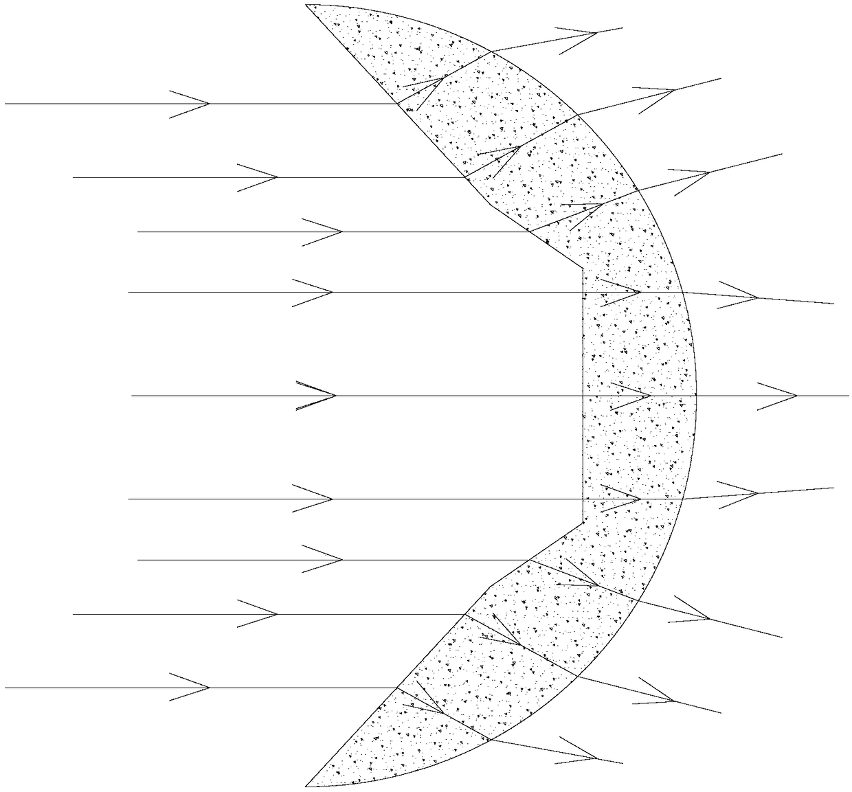 Light transmitting cover for LED lamp