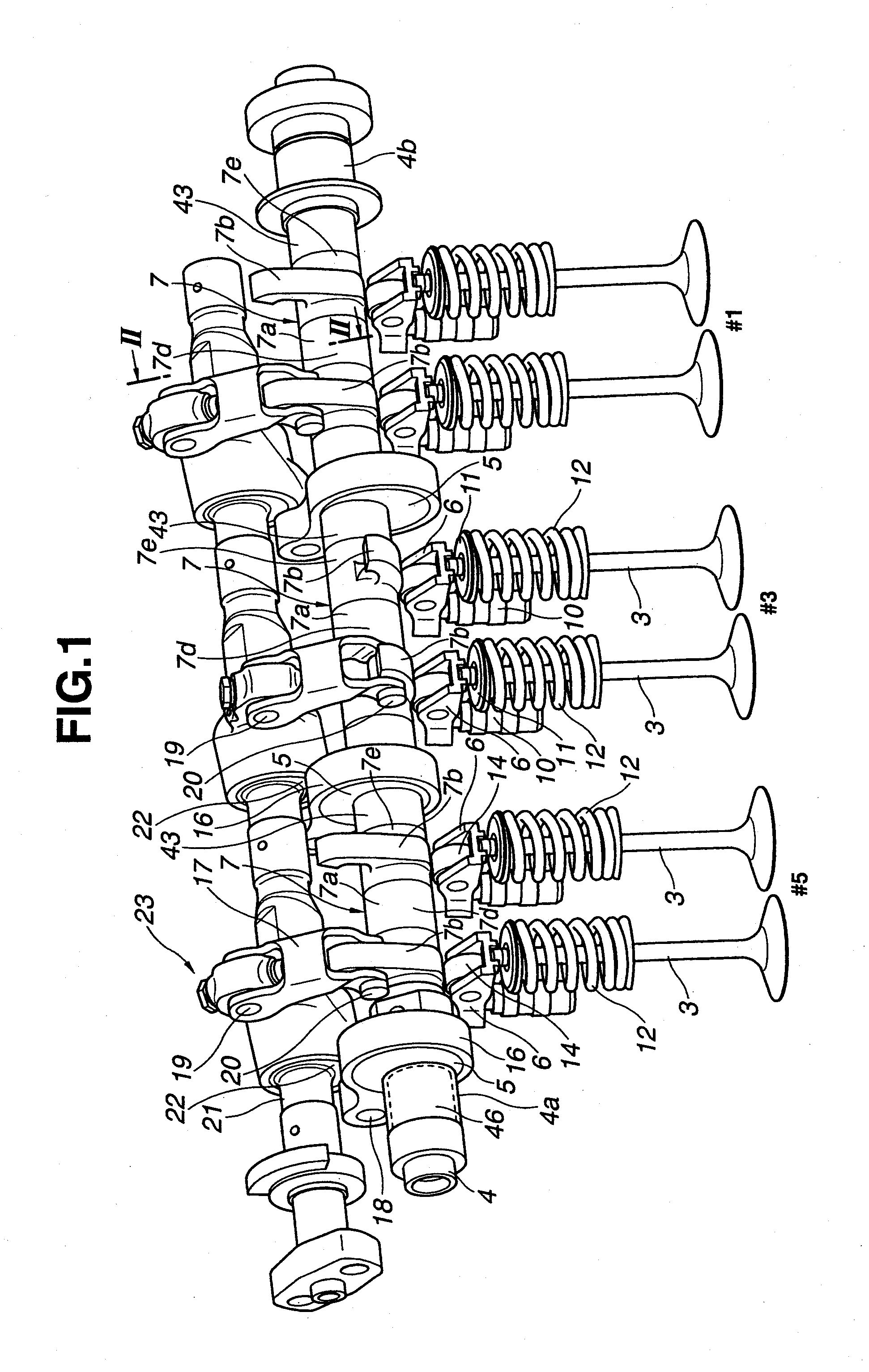 Valve actuation apparatus of internal combustion engine