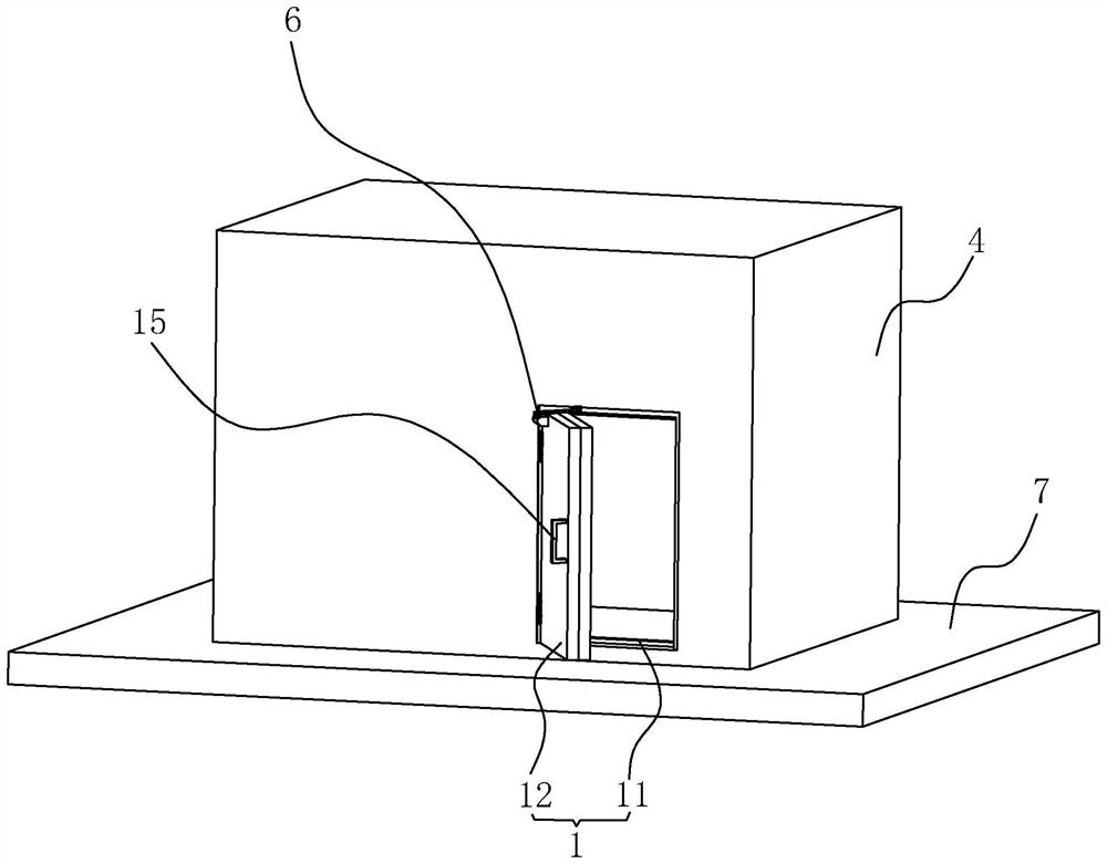 Large-scale steel heat-insulation fireproof door with enhanced fire-resistant integrity