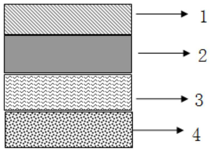 A kind of laser master film for film pressure transfer film and its preparation method and application method