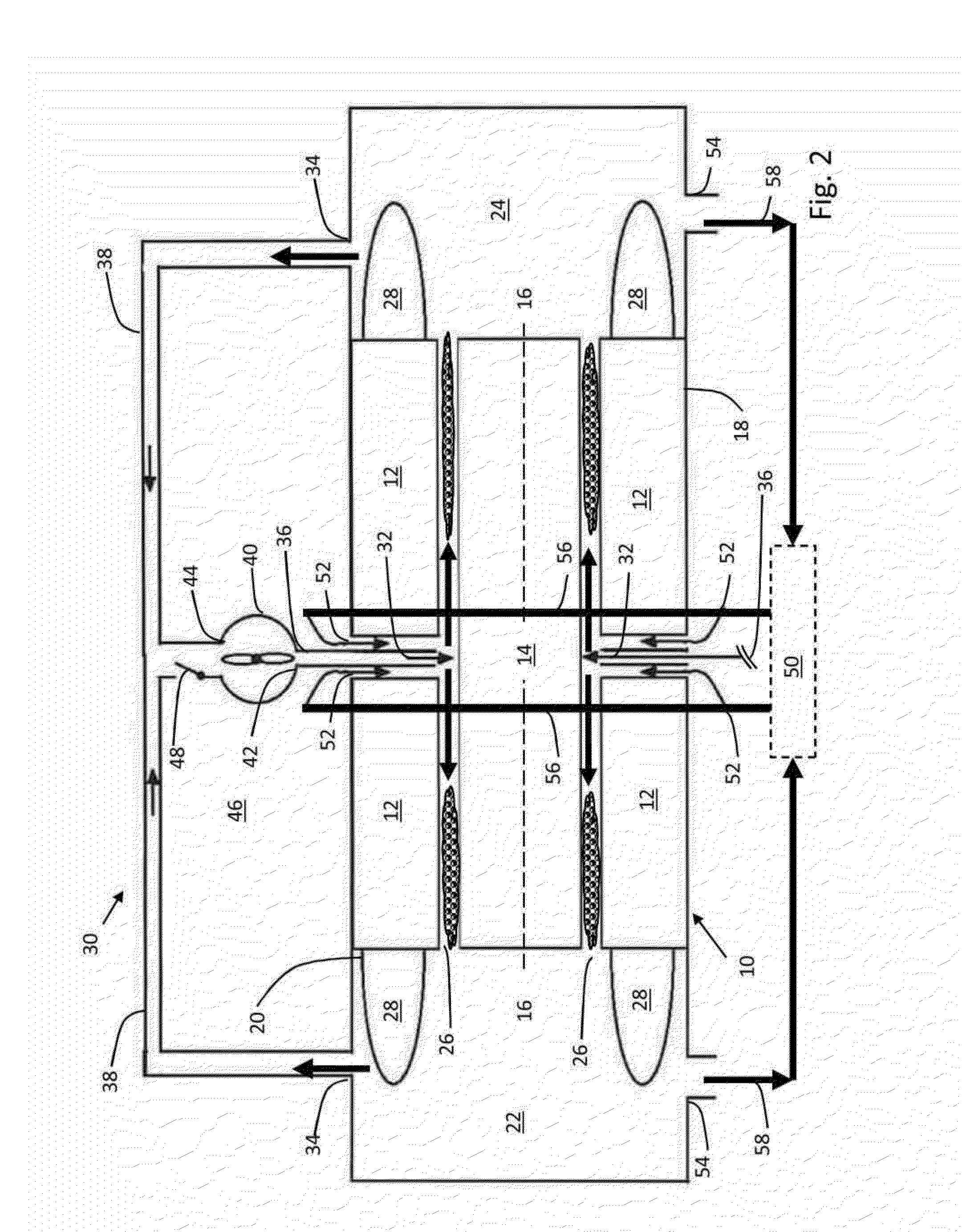 Two Phase Gap Cooling of an Electrical Machine