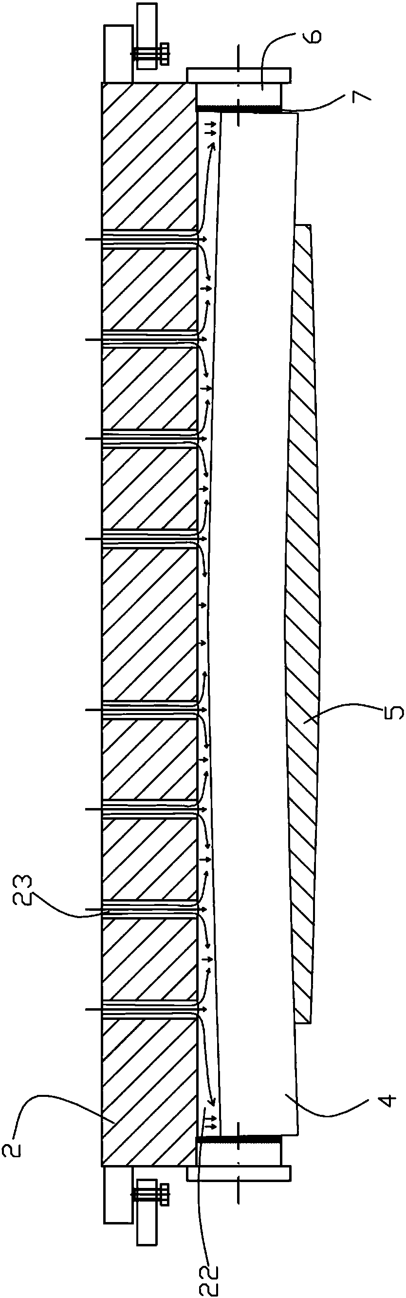 Strip steel rolling system, floating type surface cleaning roller for metal belt material and usage method of floating surface cleaning roller for metal belt material