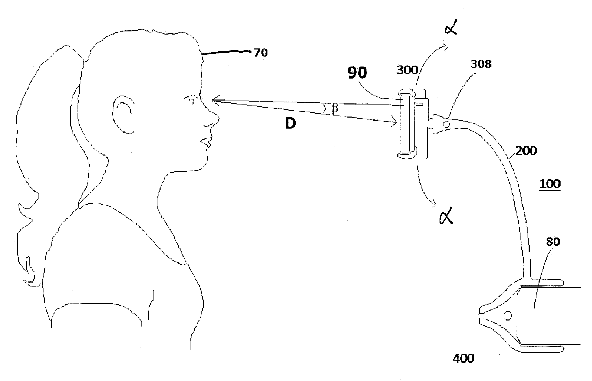 Portable Video Media Device Holder