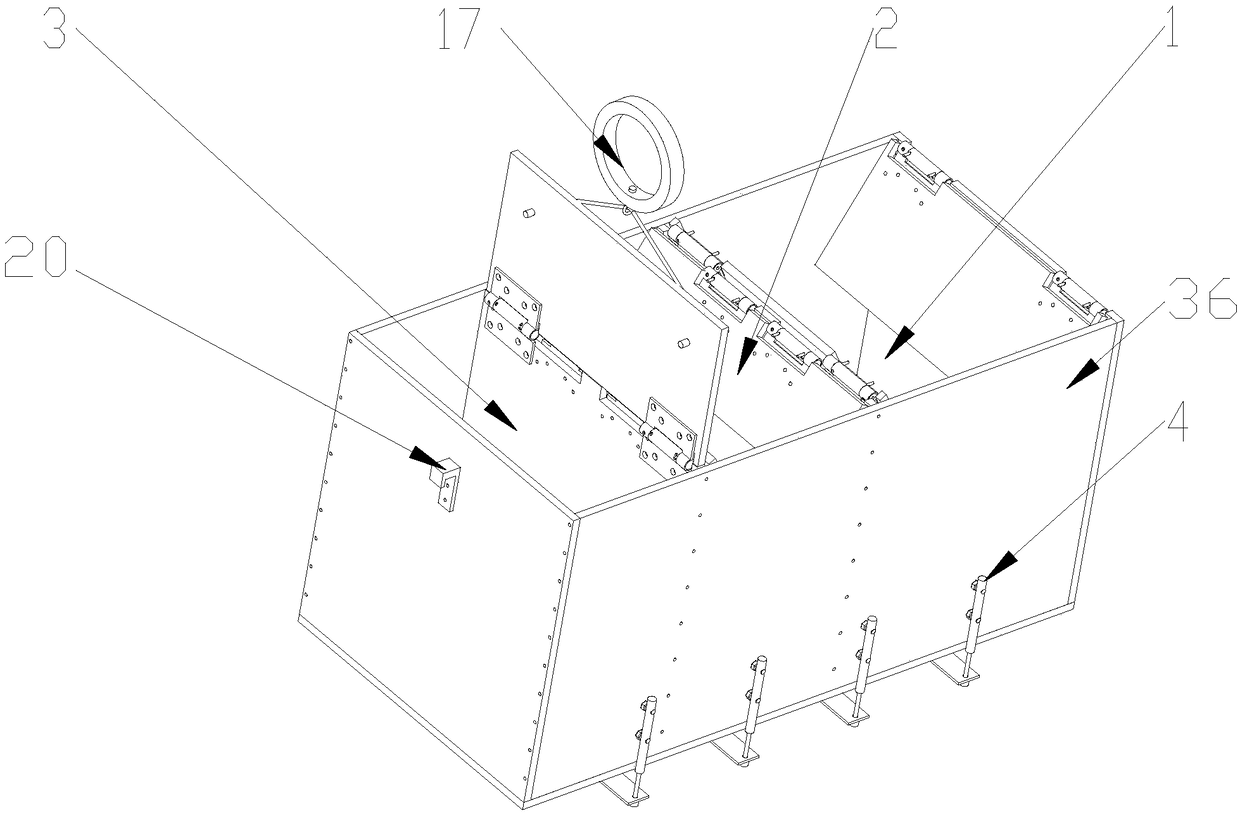 A kind of manned submersible sampling multifunctional mineral biological storage box