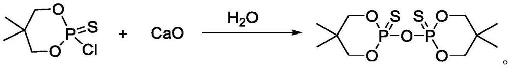 Preparation method of flame retardant dithio pyrophosphate