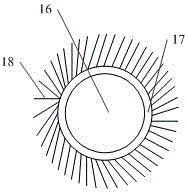 Relatively-high-safety automatic material collecting equipment