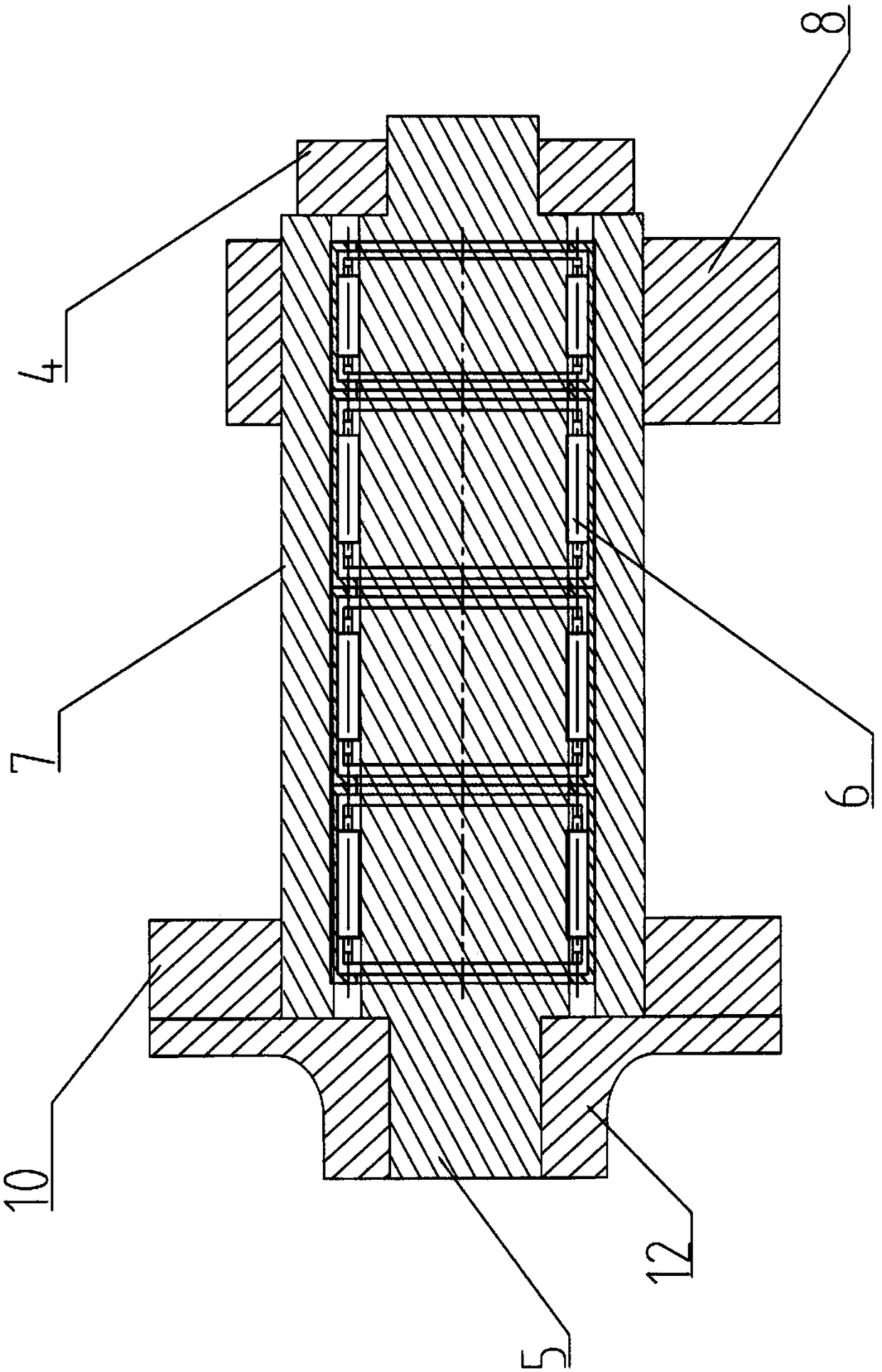 Combination mechanism of solid chemical fertilizer piercing and injection